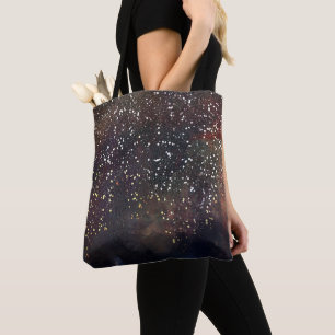 Funkelndes Aquarell Erdige Rustikale Moderne Glamo Tasche