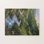 Funkelndes Cottage-Bach-Puzzle Puzzle (Horizontal)