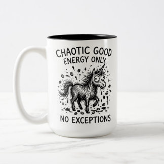 Funkelndes Einhorn Lustiger Zwei-Töne-Becher Für K Zweifarbige Tasse