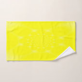 Funkelndes Gelb Badhandtuch Set (Handtuch)