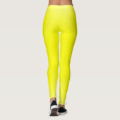 Funkelndes Gelb Leggings (Rückseite)