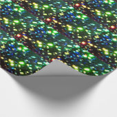 Funkelndes Licht-Designer-Drama-Packpapier Geschenkpapier (Ecke)