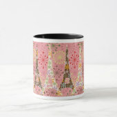 Funkelndes Paris in der rosa Tasse (Zentrum)