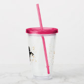 Funkelndes Pferd Acryltrinkbecher (Links)