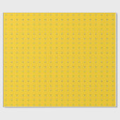 Funkelndes Prinzessinnen-Emoticon Geschenkpapier (Flach)