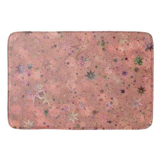Funkelrosa Bath Mat Badematte (Vorderseite)
