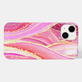 Funkelrosa Case-Mate iPhone Hülle (Rückseite (Horizontal))