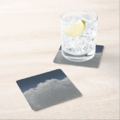 Funkelshow Rechteckiger Pappuntersetzer (Vor Ort)