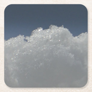 Funkelshow Rechteckiger Pappuntersetzer