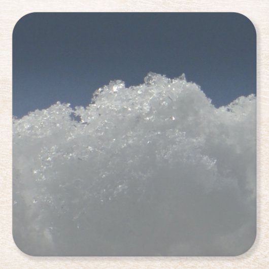 Funkelshow Rechteckiger Pappuntersetzer (Vorderseite)