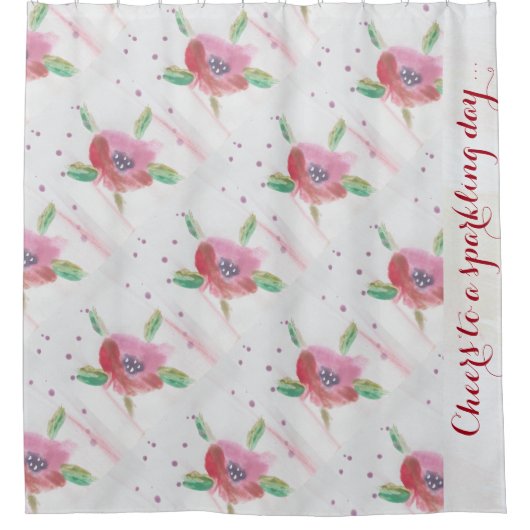 Funkeltag Duschvorhang (Vorderseite)