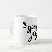 Funken-Freude-Geschenk Kaffeetasse (Vorderseite Links)