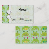 Funkenfrosch Visitenkarte (Vorne/Hinten)