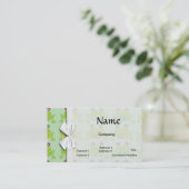 Funkenfrosch Visitenkarte (Stehend Vorderseite)