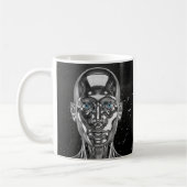 Funkennder Chromandroid Kaffeetasse (Links)
