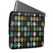 Funkenschädel Laptopschutzhülle (Vorne Rechts)