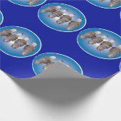 Funkenstecker des Motors Geschenkpapier (Ecke)