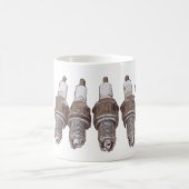 Funkenstecker des Motors Kaffeetasse (Mittel)