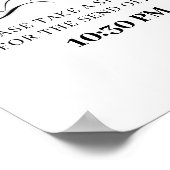 Funker-Absendezeichen Poster (Ecke)