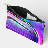 Funker Basketball lila und rosa Zubehörtasche (Offen)