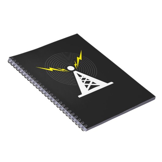 Funker der Antennenhamne Notizblock (Rechte Seite)