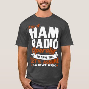 Funker-Einstellantenne Funkspender T-Shirt