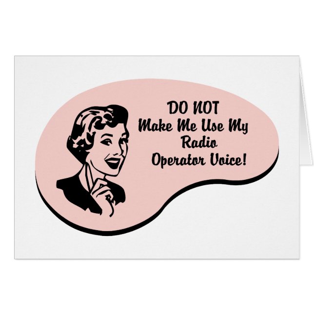 Funker-Stimme (Vorderseite (Horizontal))