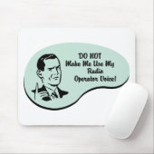 Funker-Stimme Mousepad (Mit Mouse)