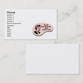 Funker-Stimme Visitenkarte (Vorne/Hinten)