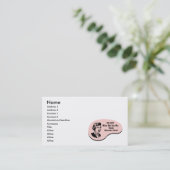 Funker-Stimme Visitenkarte (Stehend Vorderseite)