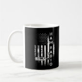 Funkflagge Amateur Ham Kaffeetasse (Links)