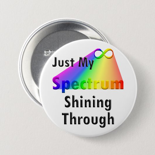 Funkfrequenzen durch Neurovielfalt Button (Vorne & Hinten)