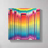 Funkfrequenzen Leinwanddruck (Vorderseite)