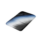 Funkfrequenzen und Mond Badematte (Schrägansicht)