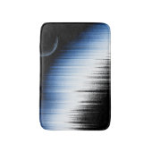 Funkfrequenzen und Mond Badematte (Vorderseite Vertikal)