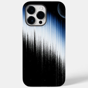 Funkfrequenzen und Mond Case-Mate iPhone 14 Pro Max Hülle