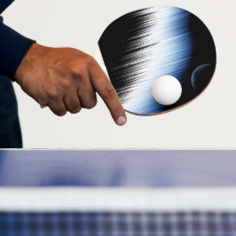 Funkfrequenzen und Mond Tischtennis Schläger