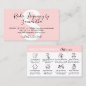 Funkfrequenzhautstraffung für die Nachsorge Visitenkarte (Vorne/Hinten)