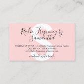 Funkfrequenzhautstraffung für die Nachsorge Visitenkarte (Vorderseite)