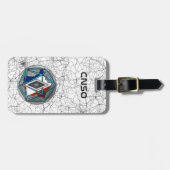 FUNKGEPÄCKETIKETT GEPÄCKANHÄNGER (Vorderseite horizontal)