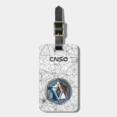 FUNKGEPÄCKETIKETT GEPÄCKANHÄNGER (Vorderseite vertikal)