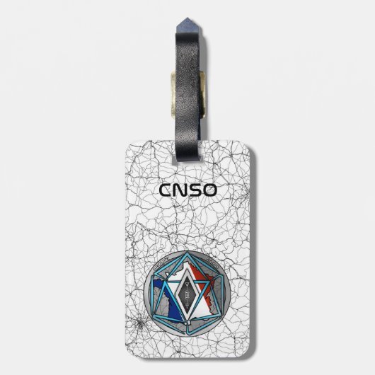 FUNKGEPÄCKETIKETT GEPÄCKANHÄNGER (Rückseite vertikal)