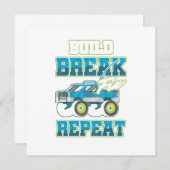 Funkgesteuerte RC-Treiber Build Br Einladung (Vorne/Hinten)