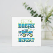 Funkgesteuerte RC-Treiber Build Br Einladung (Stehend Vorderseite)