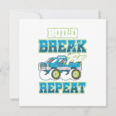 Funkgesteuerte RC-Treiber Build Br Einladung (Vorderseite)