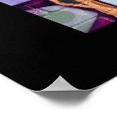 Funki-Graffiti-Poster Poster (Ecke)