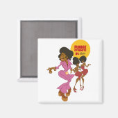 FUNKIE DYNAMITE MAGNET (Vorderseite/Rückseite)