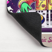 "Funkige Vibes Only" Mousepad (Ecke)