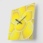 Funklemon Quadratische Wanduhr (Winkel)