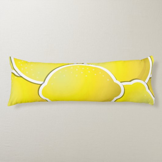 Funklemon Seitenschläferkissen (Vorderseite)